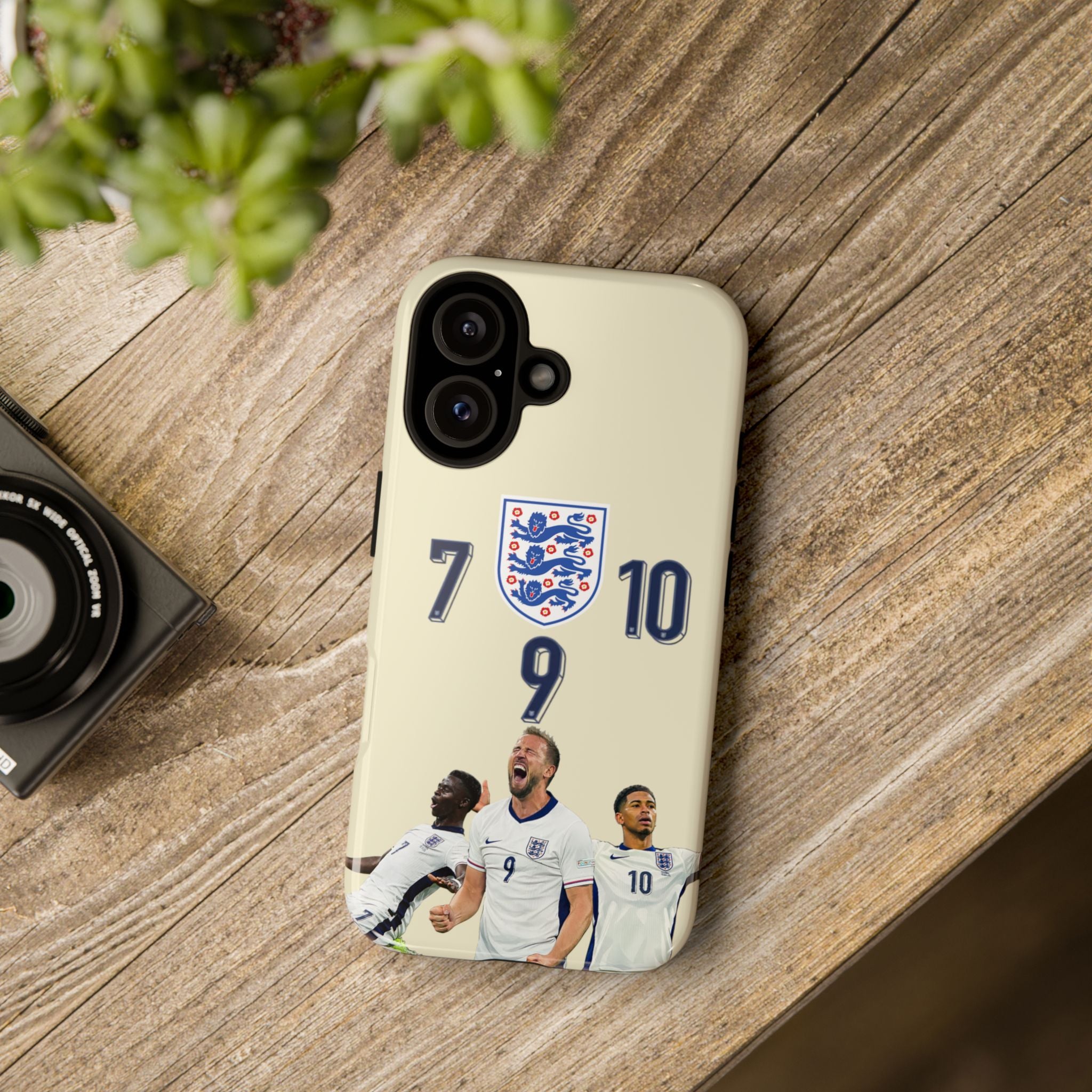 England Soccer Players Crest Phone Case — STYE Cases