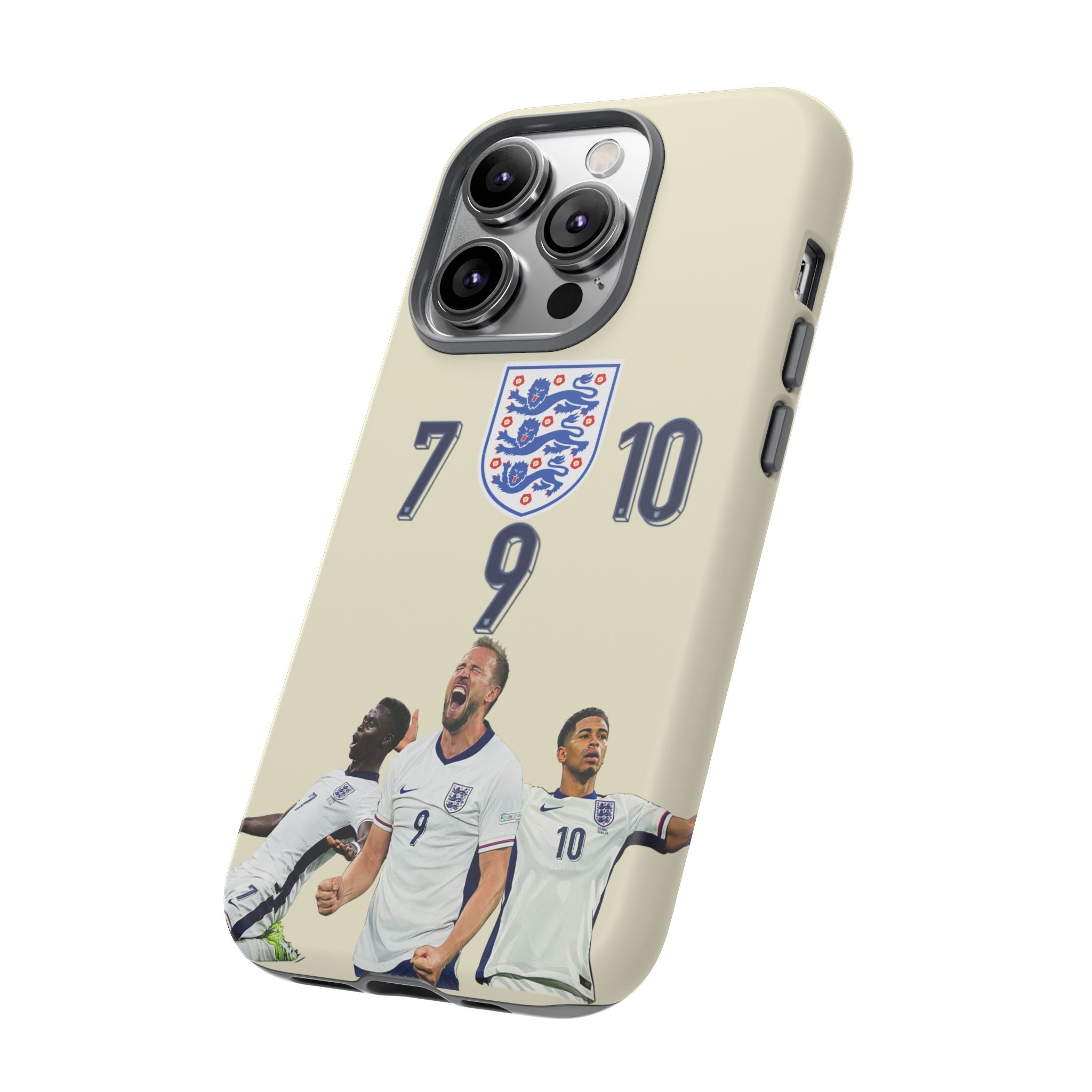 England Soccer Players Crest Pros Phone Case — STYE Cases